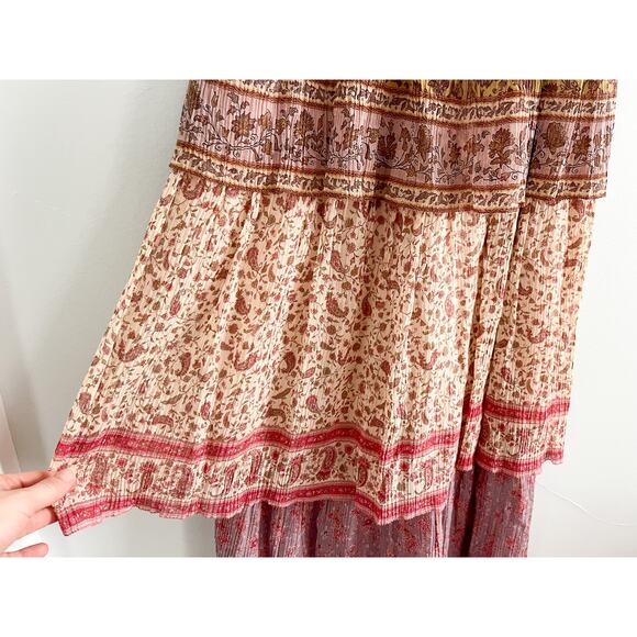 ZIMMERMANN | NWT | Juniper Floral Print Silk-Blend Tiered Maxi Dress | Sz 0 - Picture 5 of 14